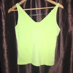 Tank style crop top